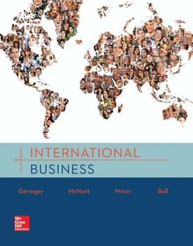 Geringer?s International Business (PDF Instant Download)