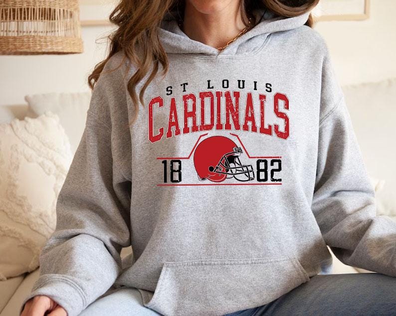 MLB ST Louis Cardinals Est 1882 Vintage sweatshirt,Vintage MLB Sweatshirt,Classic Cardinals Fan Apparel,Retro Baseball Sweater for True Fans For Men And Women