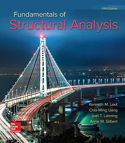 Fundamentals of Structural Analysis (5th Edition) (PDF Instant Download)