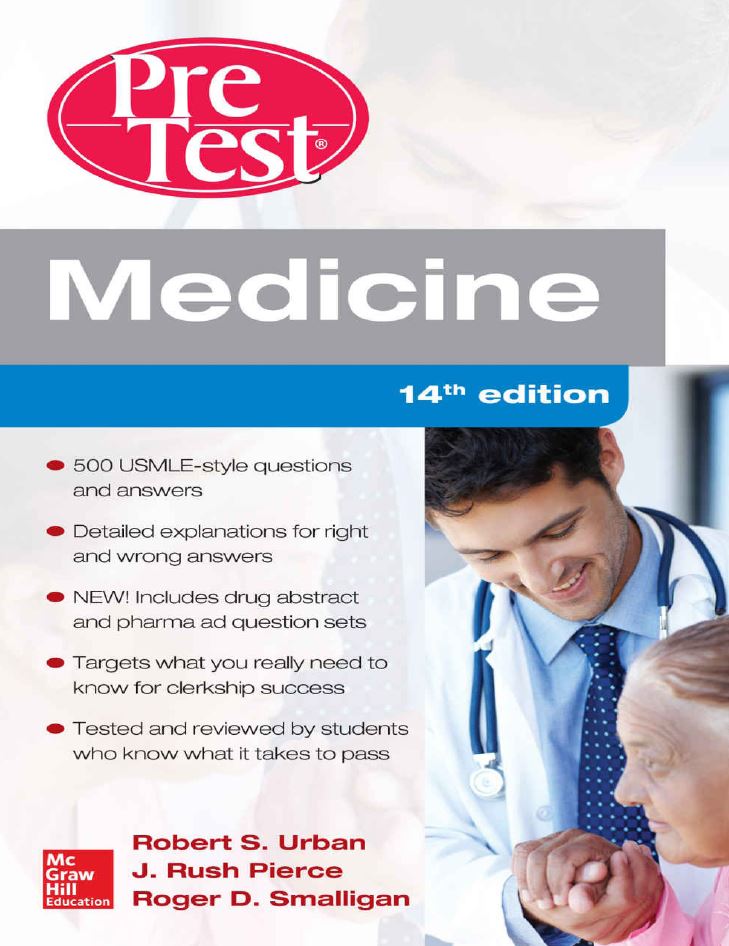 Medicine; Pretest Self-Assessment and Review 14th 14E