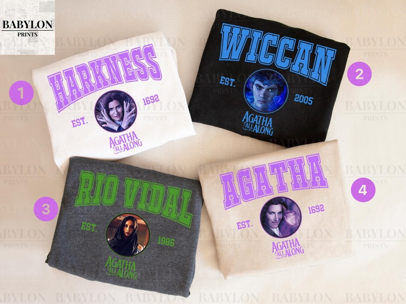 Agatha All Along Character T Shirt, Agatha Harkness All Along Shirt, Wiccan Shirt, Rio Vidal Shirt, Agatha Harkness Tee Wandavision ShirtAgatha All Along Character T Shirt, Agatha Harkness All Along Shirt, Wiccan Shirt, Rio Vidal Shirt, Agatha Harkness Tee Wandavision Shirt