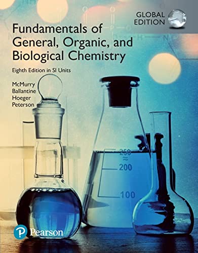 Fundamentals of General, Organic and Biological Chemistry (8th edition) in SI Units (PDF Instant Download)