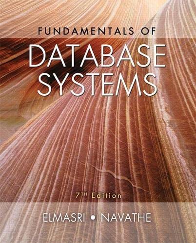 Fundamentals of Database Systems 7e (PDF Instant Download)