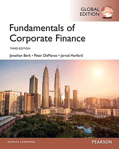 Fundamentals of Corporate Finance (3rd Global Edition) (PDF Instant Download)