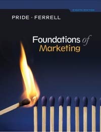 Foundations of Marketing (8th Edition) (PDF Instant Download)