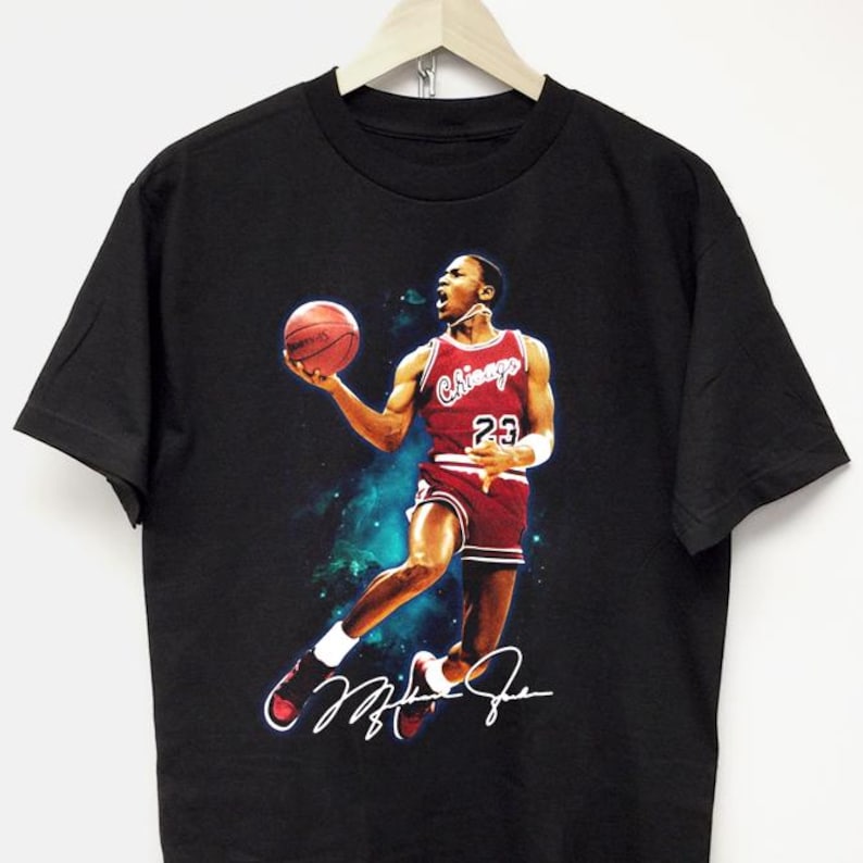 MICHAEL JORDAN T-SHIRT | vintage rap tee | concert tour merch | y2k 90's | big face graphic | hip hop streetwear | tyson rodman travis scott
