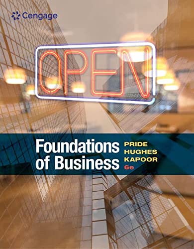 Foundations of Business (6th Edition) (PDF Instant Download)