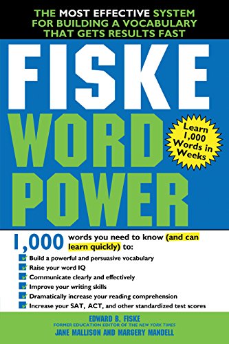 Fiske WordPower: The Most Effective System for Building a Vocabulary That Gets Results Fast (2nd Edition)- eBook (PDF Instant Download)