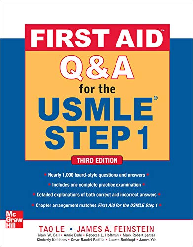 First Aid Q&A for the USMLE Step 1 3rd Edition (PDF Instant Download)