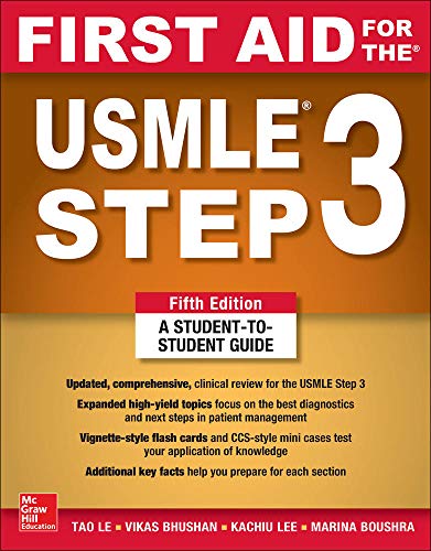 First Aid for the USMLE Step 3 (5th Edition) (PDF Instant Download)