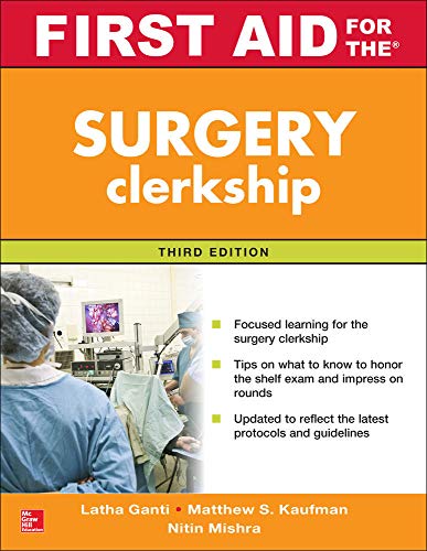 First Aid for the Surgery Clerkship 3rd (PDF Instant Download)