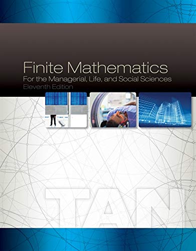 Finite Mathematics for the Managerial, Life, and Social Sciences 11e (PDF Instant Download)