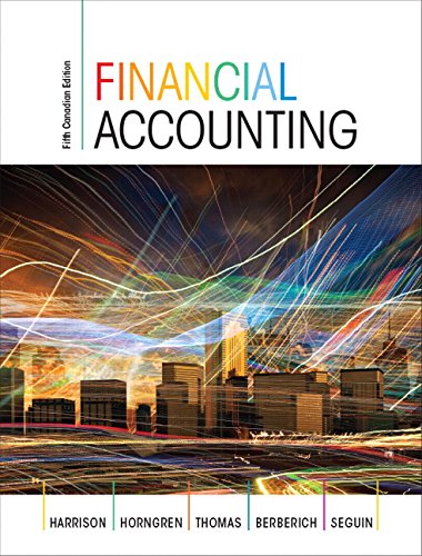 Financial Accounting 5th Canadian Edition (PDF Instant Download)