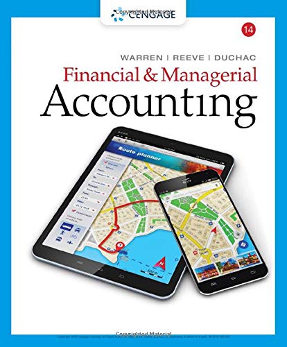 Financial & Managerial Accounting 14th Edition (PDF Instant Download)