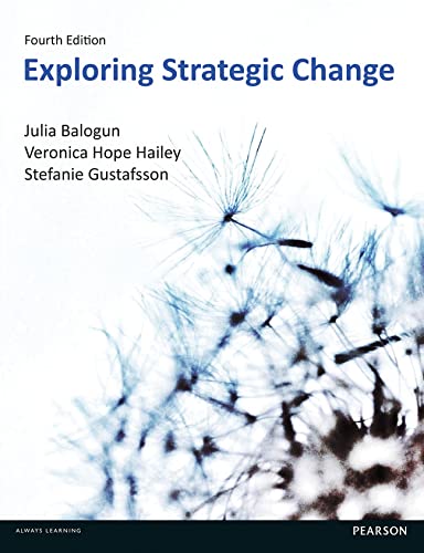 Exploring Strategic Change 4th 4E Balogun (PDF Instant Download)