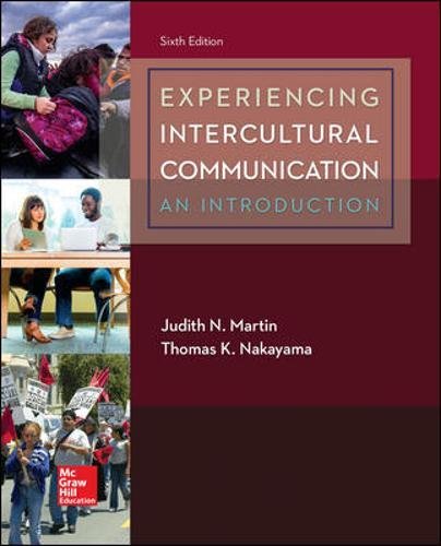 Experiencing Intercultural Communication: An Introduction 6th Edition (PDF Instant Download)