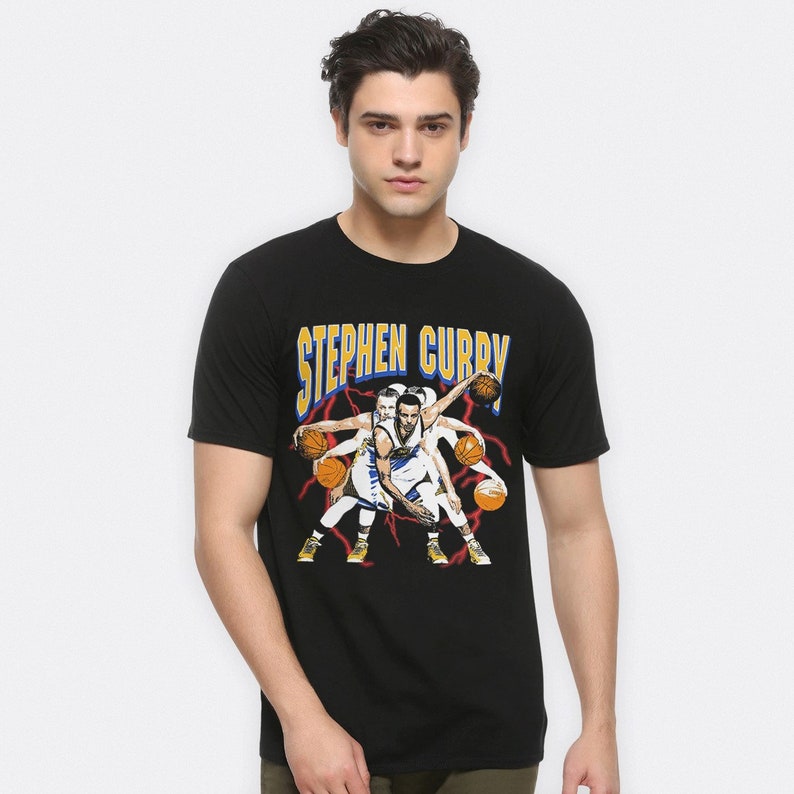 Stephen Curry Basketball T-Shirt, 100% Cotton Shirt, Men's and Women's Sizes For Men And Women