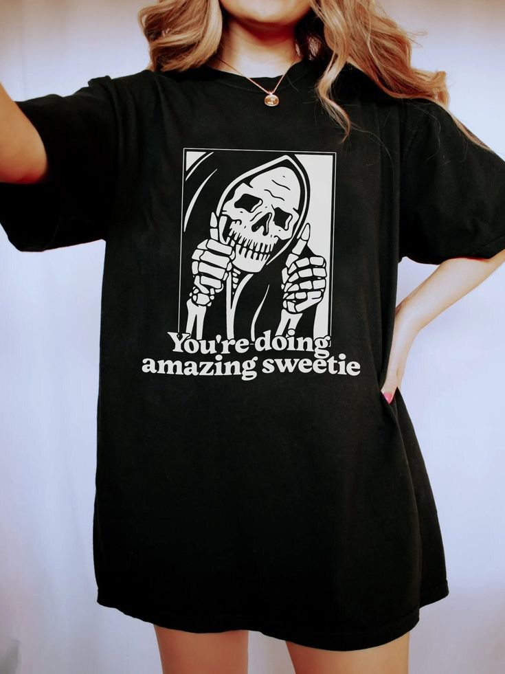 Skeleton Shirt, Halloween Shirt, Dancing Skeleton, Funny Skeleton Shirt, Halloween Funny Gift, Goth Skeleton, spooky season, Summerween