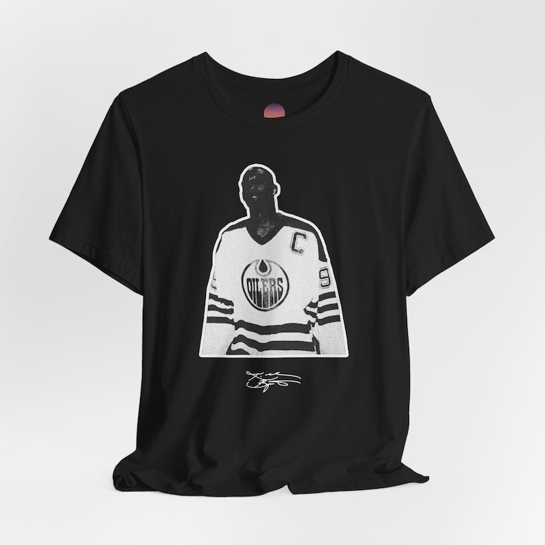 Kobe Bryant T-Shirt, Kobe Bryant Oilers Tshirt, Black Mamba Tshirt, Gretzky jersey, Kobe Bryant Shirt, Bryant black & white tshirt