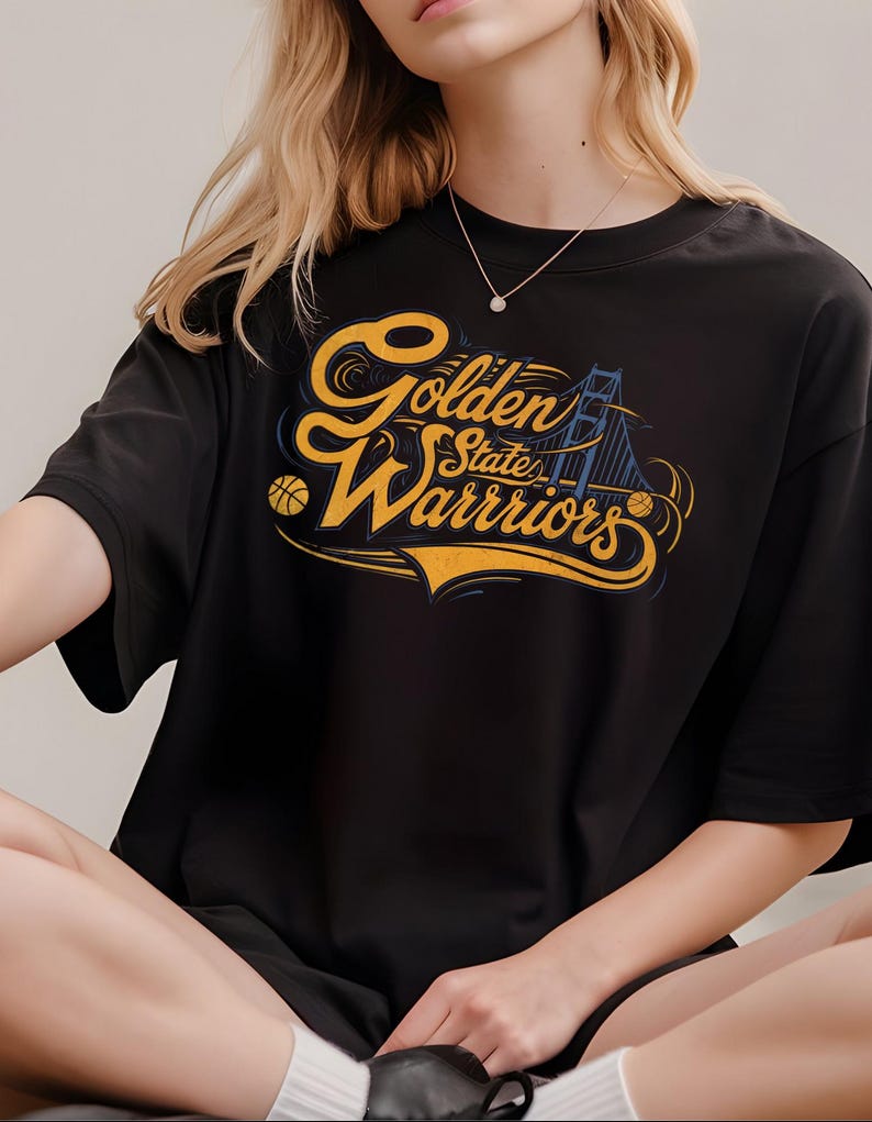 Golden State Warrior, Vintage Golden State Warrior Sweatshirt, T-Shirt, Warriors Sweater, Warriors T-Shirt, Vintage Basketball Fan Shirt