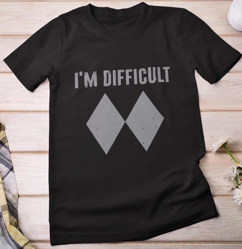 Skier Shirt, I'M Difficult Skiing Winter Sports Lovers T-shirt, Ski Women Men ShirtSkier Shirt, I'M Difficult Skiing Winter Sports Lovers T-shirt, Ski Women Men Shirt For Men And Women