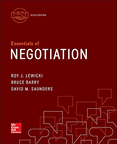 Essentials of Negotiation 6th (PDF Instant Download)