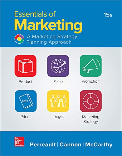 Essentials of Marketing (15th Edition) ? Perreault (PDF Instant Download)