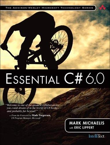 Essential C# 6.0 (5th Edition) ? (Addison-Wesley Microsoft Technology Series) (PDF Instant Download)