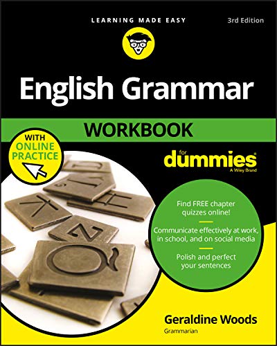 English Grammar Workbook For Dummies (3rd Edition) -Free eBook (PDF Instant Download)