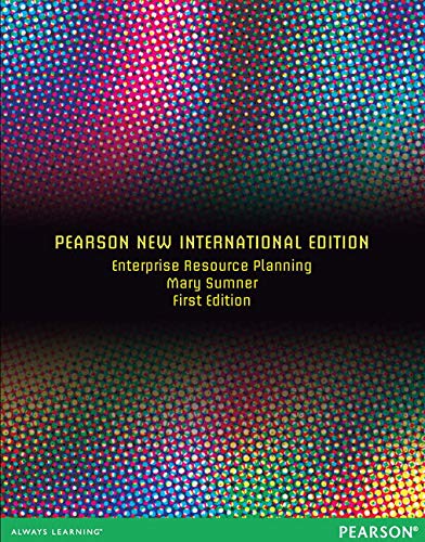 Enterprise resource planning 1. ed., international. ed Edition (PDF Instant Download)