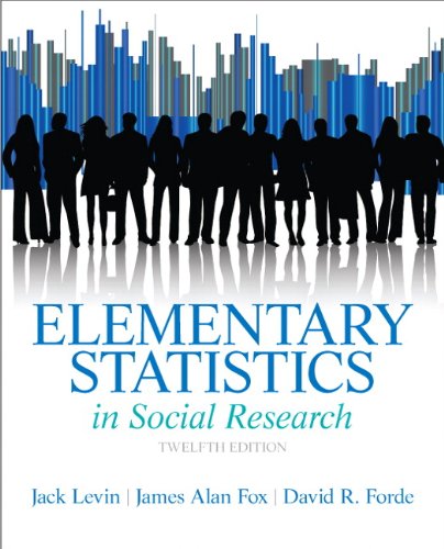 Elementary Statistics in Social Research (12th Edition) (PDF Instant Download)