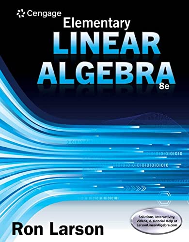 Elementary Linear Algebra (8th Edition) ? MindTap Course List (PDF Instant Download)