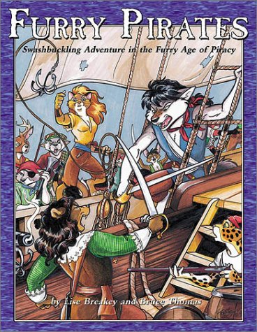 Furry Pirates Swashbuckling Adventure in the Furry Age of Piracy 1 Edition (PDF Instant Download)