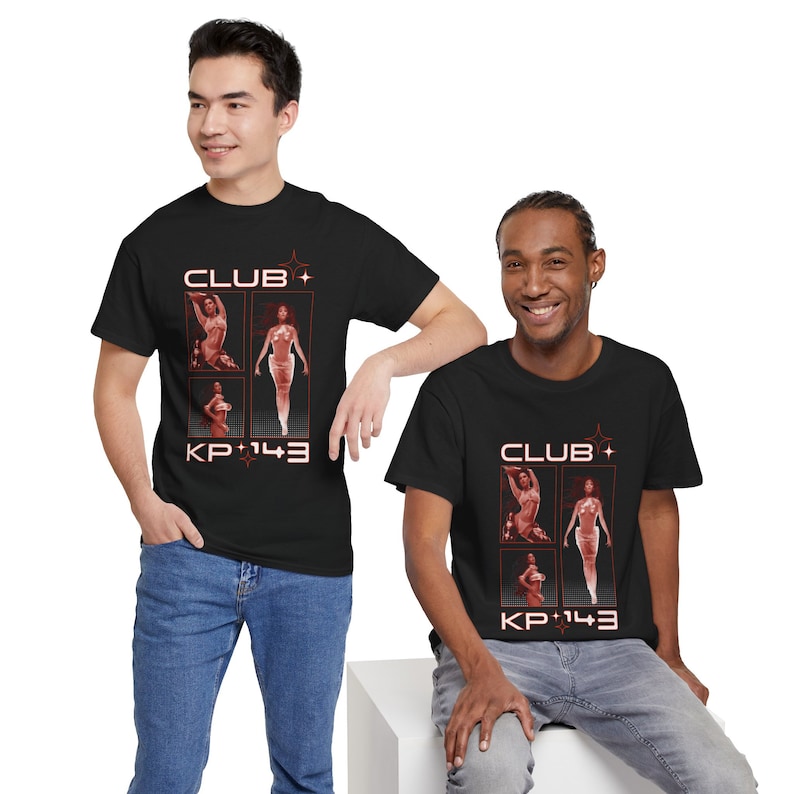 CLUB KP143 - Orange Katy Perry Graphic T-Shirt - Dark Colors - Lifetimes TourCLUB KP143 - Orange Katy Perry Graphic T-Shirt - Dark Colors - Lifetimes Tour