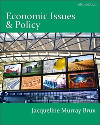 Economic Issues and Policy 5th Edition (PDF Instant Download)