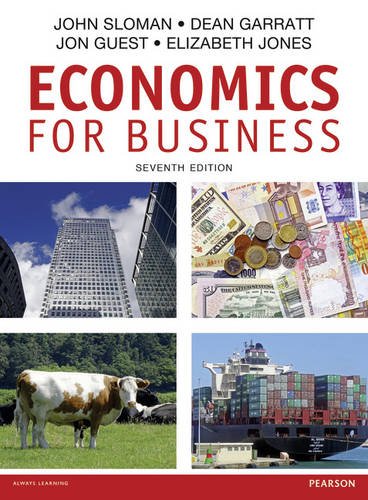 Economics for Business (7th Edition) ? Sloman/Guest/Garratt (PDF Instant Download)