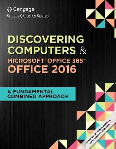Discovering Computers & Microsoft Office 365 & Office 2016: A Fundamental Combined Approach (PDF Instant Download)
