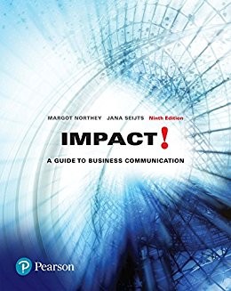 Impact: A Guide to Business Communication, 9th Edition (PDF Instant Download)