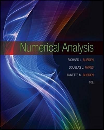 Numerical Analysis 10th Edition by Richard (PDF Instant Download)