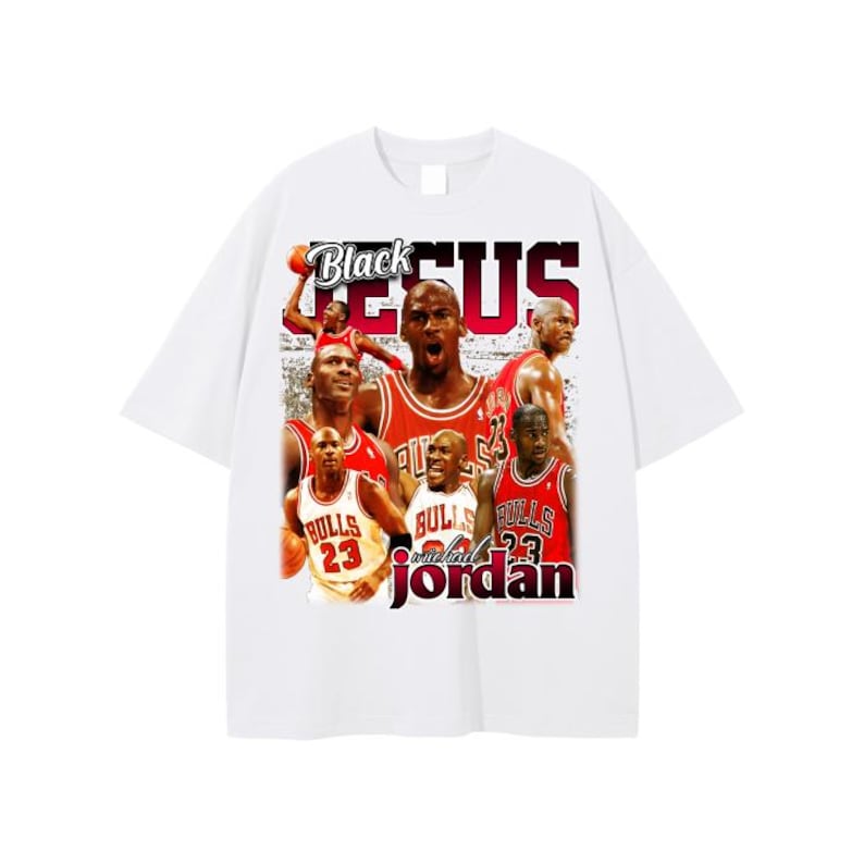 Michael Jordan "Black Jesus" Graphic T-shirt