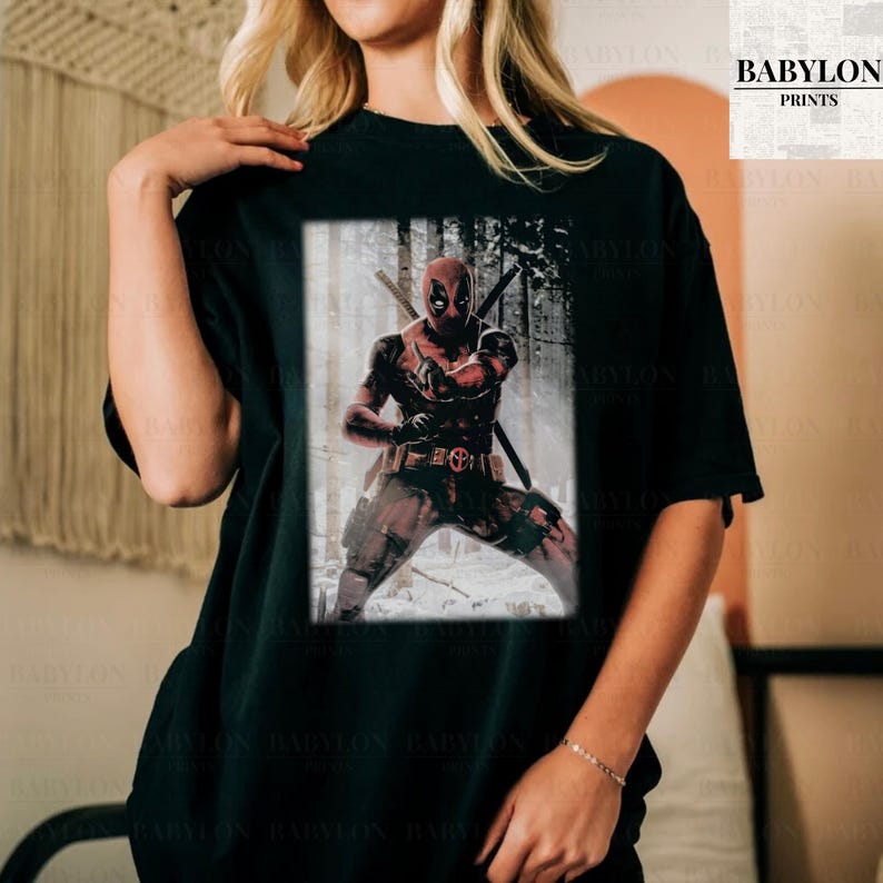 Deadpool 3 Dance T Shirt Marvel Movie Poster Shirt Disney Sweatshirt Wade Wilson Shirt Gift Deadpool 3 Shirt Deadpool and Wolverine Shirt