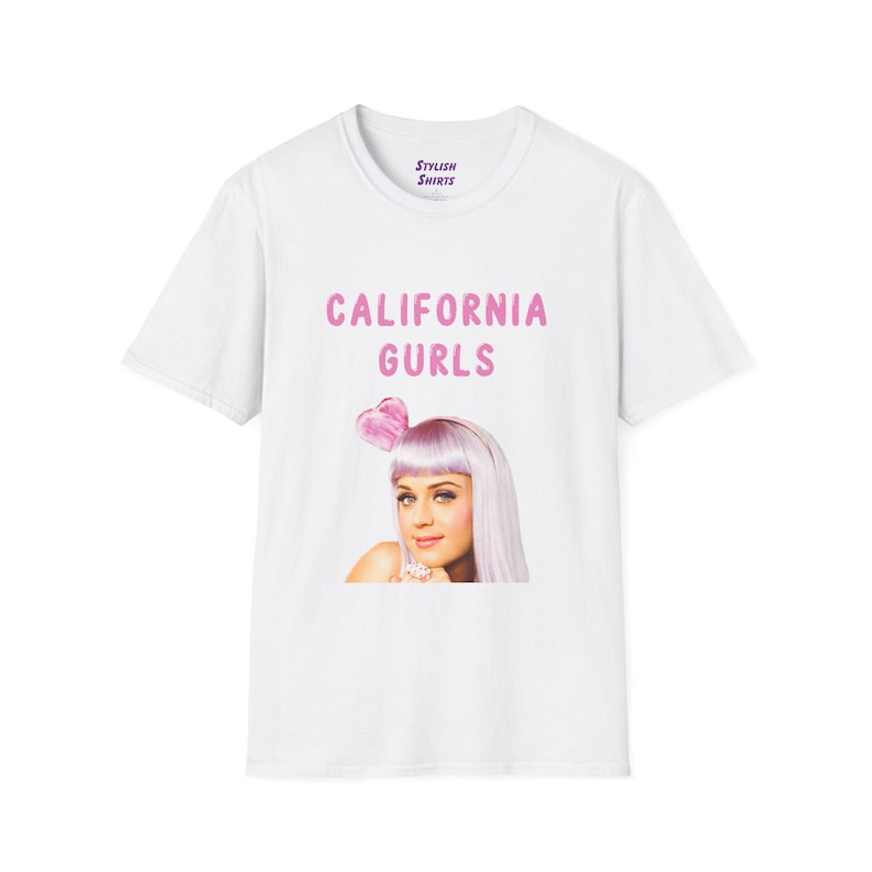 California Gurls Katy Perry Fan Graphic T-ShirtCalifornia Gurls Katy Perry Fan Graphic T-Shirt