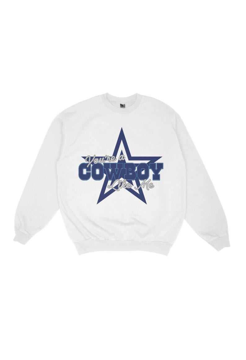 Cowboy Like Me Dallas Cowboys Football Trendy Football Fan Gift Game Day Sweatshirt Game Day Shirt Top 10 Dallas Fan Essentials for Game Day