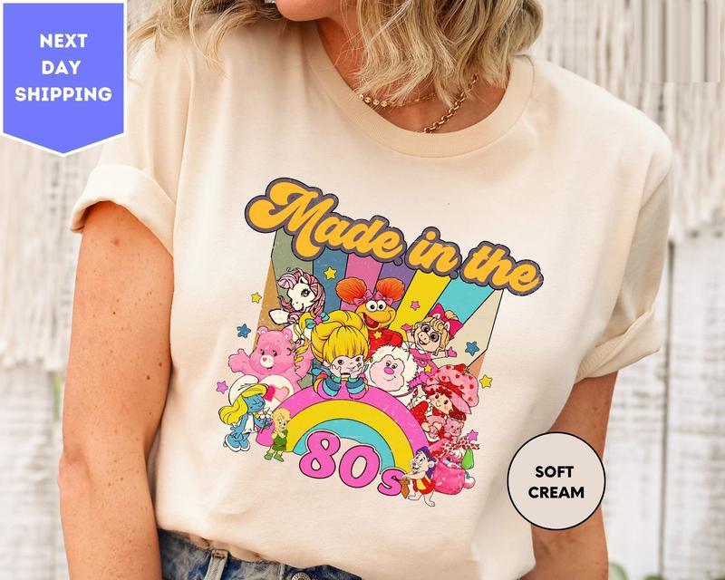 Made in the 80s Shirt, Cartoon Friends Nostalgia Shirt, 80s Cartoon Friends Shirt