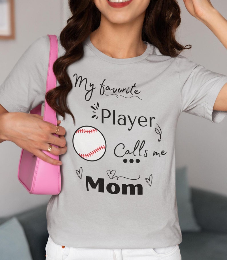 Baseball Mom Unisex T-Shirt, Favorite Player Called Me Mom Shirt, Baseball Heart Doodle Tee, Mother's Day Gift, Sports Mom Shirt, BaseballBaseball Mom Unisex T-Shirt, Favorite Player Called Me Mom Shirt, Baseball Heart Doodle Tee, Mother's Day Gift, Sports Mom Shirt, Baseball