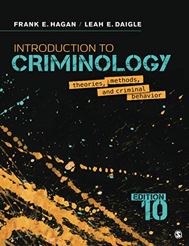 Introduction to Criminology: Theories, Methods, and Criminal Behavior 10th Edition (PDF Instant Download)