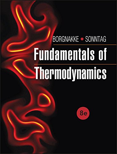 Fundamentals of Thermodynamics 8th Edition by Borgnakke (PDF Instant Download)