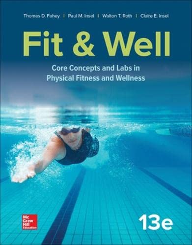 Fit & Well: Core Concepts 13th Edition (PDF Instant Download)