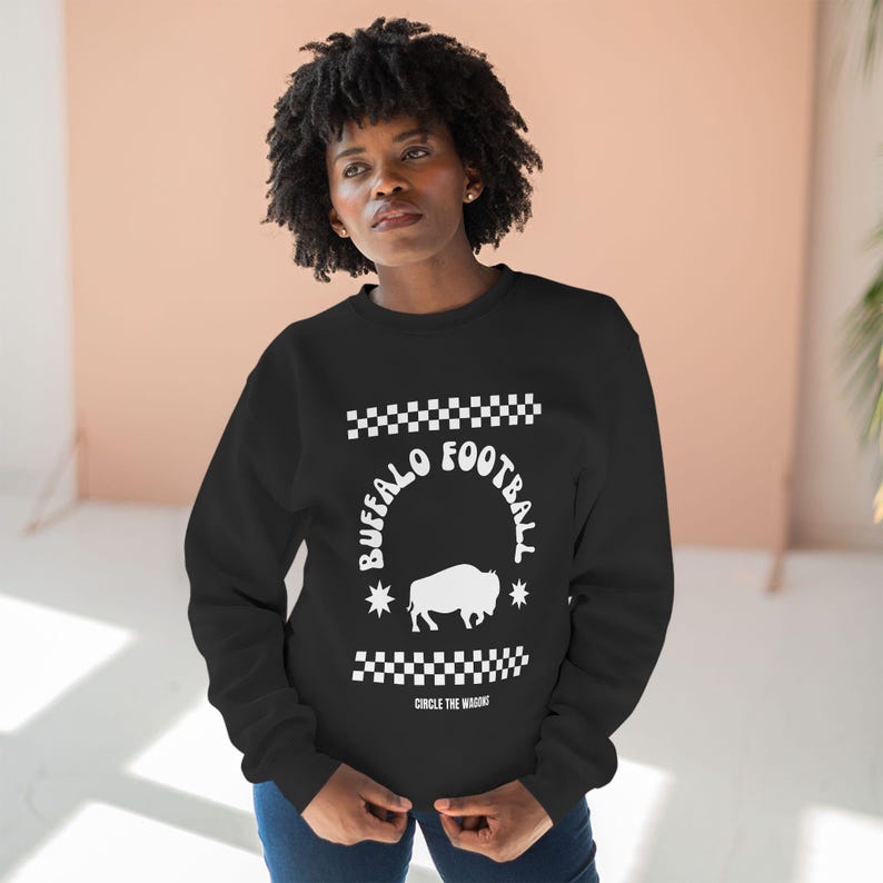 Retro Buffalo Football Sweatshirt Vintage Buffalo Football Shirt Buffalo Mafia Sweatshirt Gameday Shirt Gift for Her Football Mom For Men And Women