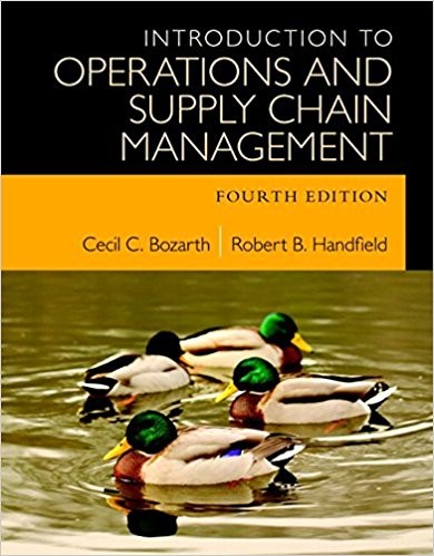 Introduction to Operations Supply Chain Management 4th (PDF Instant Download)